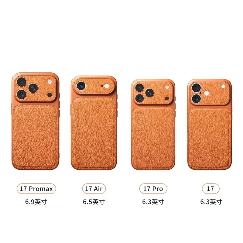 Elevate Your Style with a Customizable Gold and Silver Initials Leather Case for iPhone 15, 14, 13, 17 Pro Max - Luxury Protection Meets Personalization
