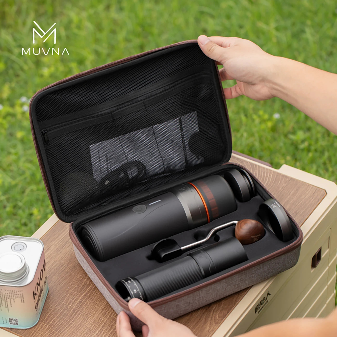 NEW  Espresso Creed Portable Espresso Maker,58Mm 20Bar Cold&Hot Wireless Coffee Machine for Camping/Home,Usb Fast Heating
