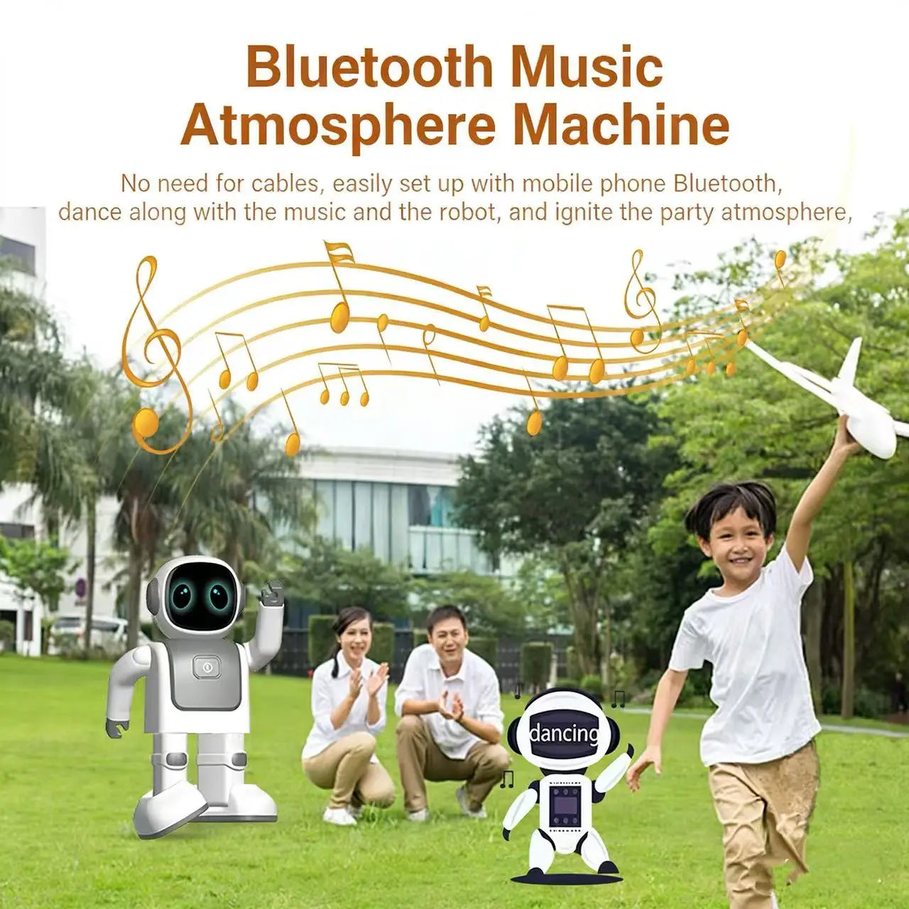Introducing the Dance Robert Robot: The Ultimate Bluetooth Dancing Companion for Kids Aged 6-12!