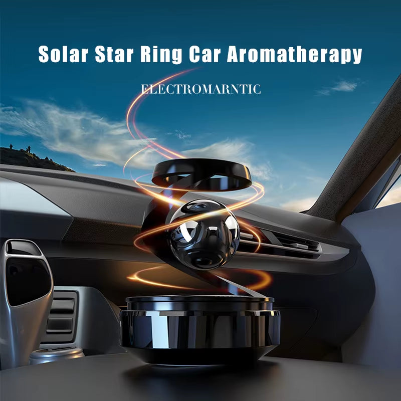 Starry Sky Solar-Powered Car Air Freshener – Long-Lasting Fragrance, Stylish Design, Premium Car Perfume | Ideal Gift & Festive