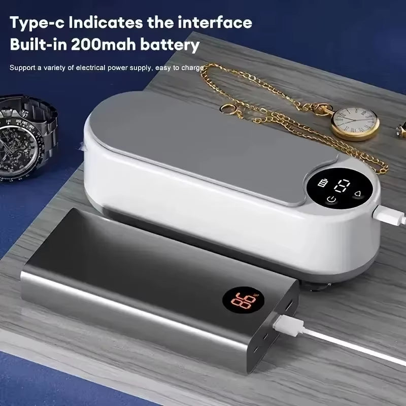 High-Frequency Glasses Cleaner - 1Pc Wireless Multi-Purpose Cleaning Machine for Eyewear & Accessories