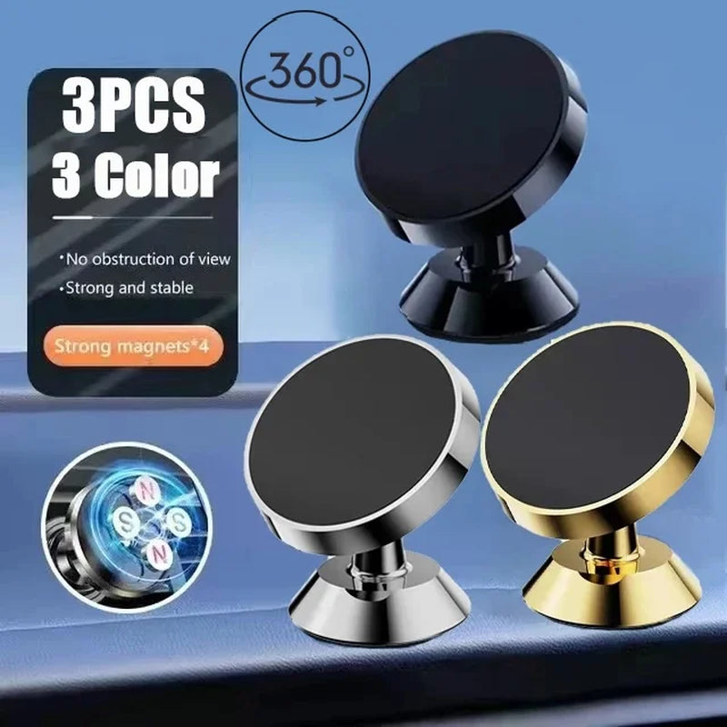 Magnetic Car Phone Holder Universal Car Phone Stand for Iphone Xiaomi Huawei Samsung Dashboard Wall Mounted Car Magnet Sticker