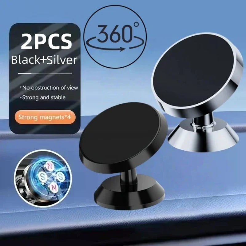 Magnetic Car Phone Holder Universal Car Phone Stand for Iphone Xiaomi Huawei Samsung Dashboard Wall Mounted Car Magnet Sticker