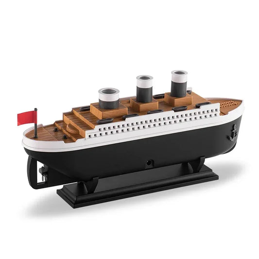 Retro Ship Air Humidifier Ultrasonic Aromatherapy Diffusers Mist Maker Fragrance Essential Oil Aroma Difusor Remote Control
