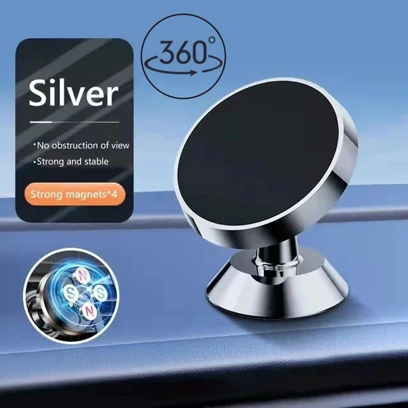 Magnetic Car Phone Holder Universal Car Phone Stand for Iphone Xiaomi Huawei Samsung Dashboard Wall Mounted Car Magnet Sticker