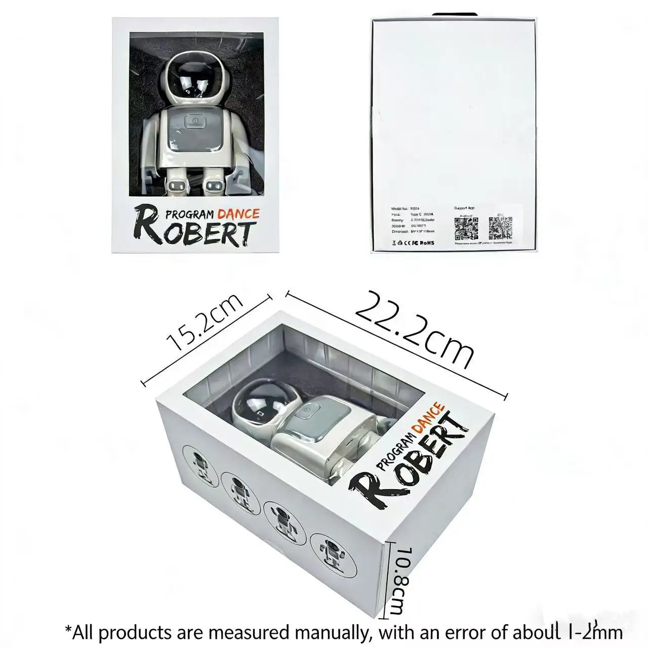 Introducing the Dance Robert Robot: The Ultimate Bluetooth Dancing Companion for Kids Aged 6-12!